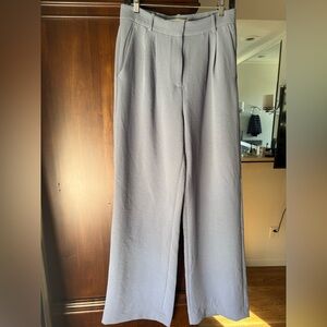 Abercrombie Curve Love High-Waist Trousers Light grayish blue size 29 Long33inch